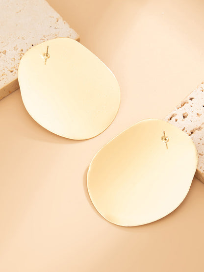 Smooth Irregular Eco-Friendly Ear Studs