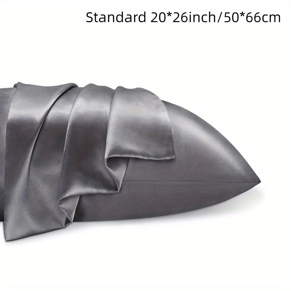 Smooth Silk-like Polyester Pillowcase