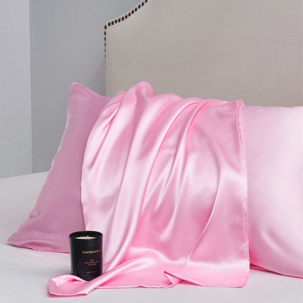Smooth Silk-like Polyester Pillowcase