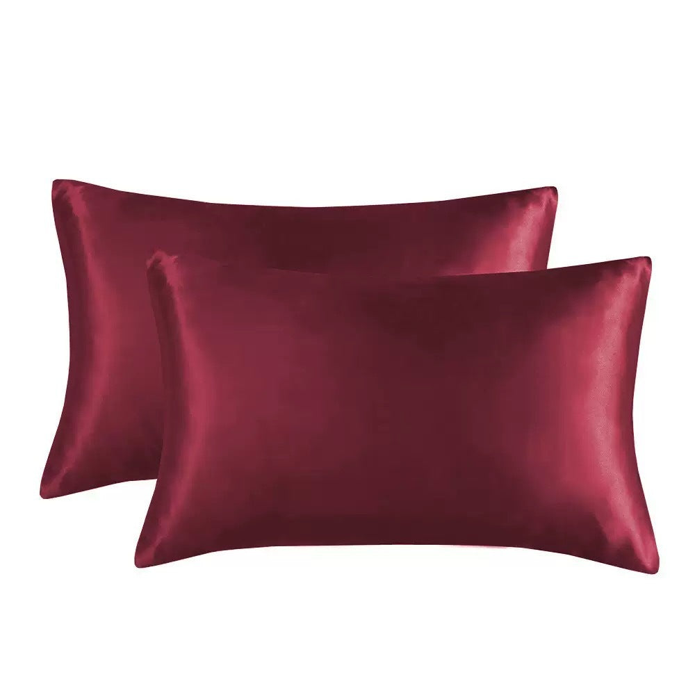 Smooth Silk-like Polyester Pillowcase