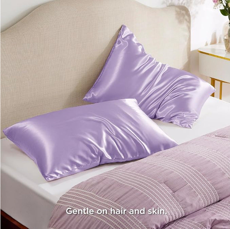 Smooth Silk-like Polyester Pillowcase