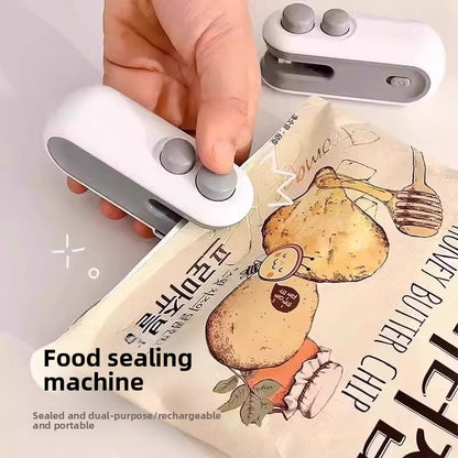 Snack plastic bag sealing machine small