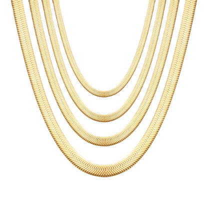 Snake Blade Pendant Necklace