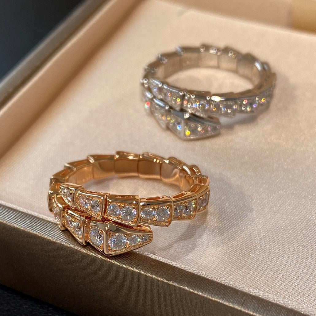 Snake bone ring