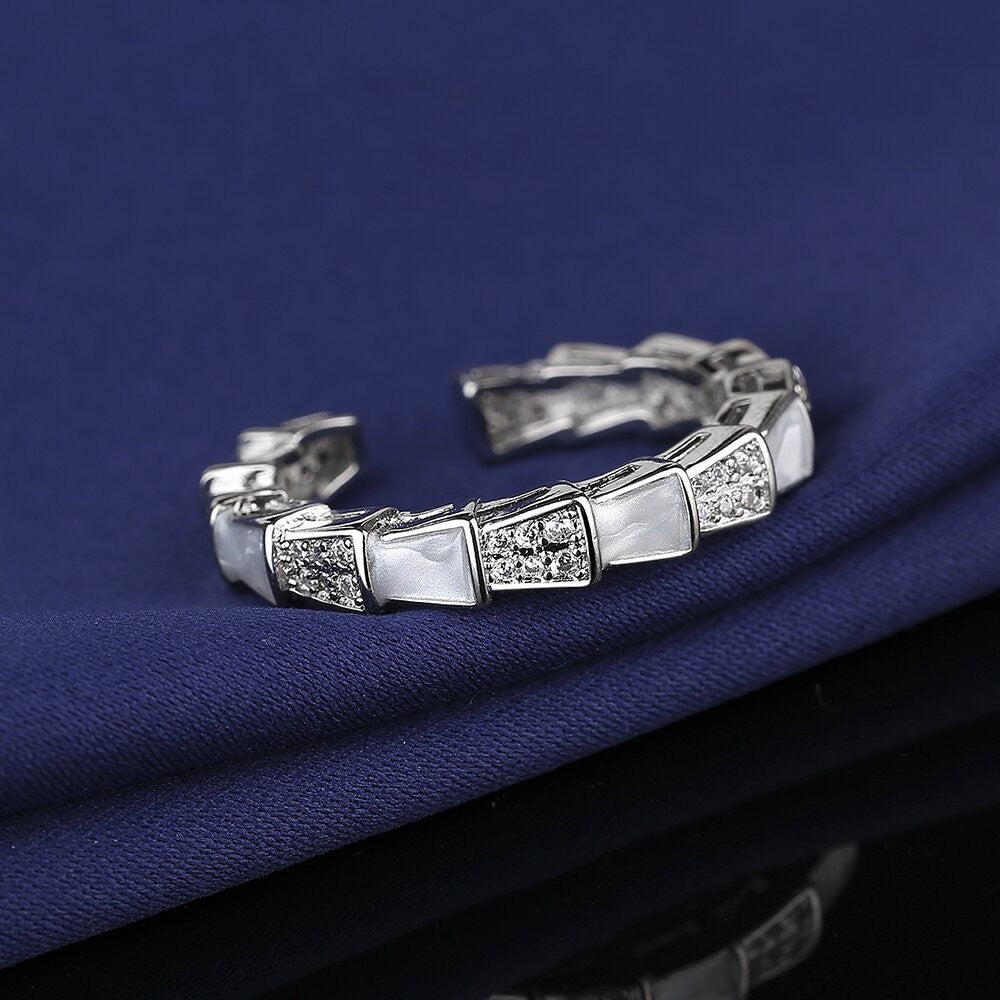 Snake bone ring