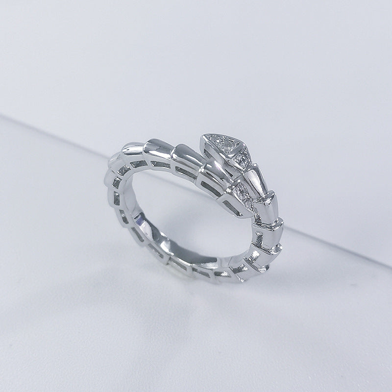 Snake bone ring
