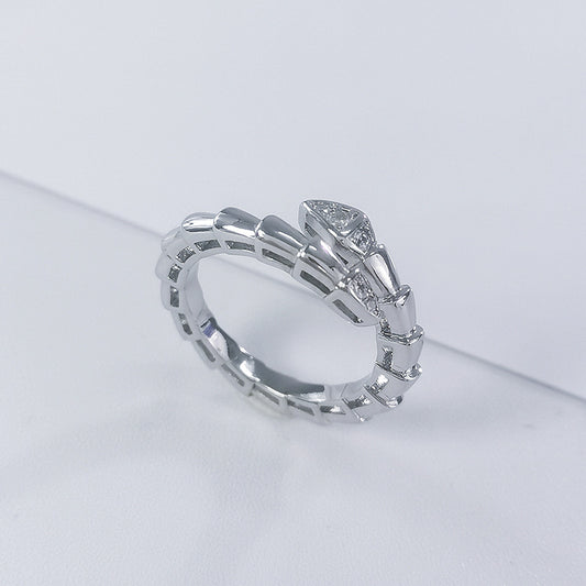 Snake bone ring