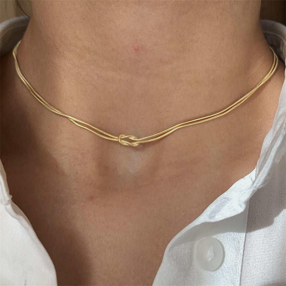 snake-shaped necklace