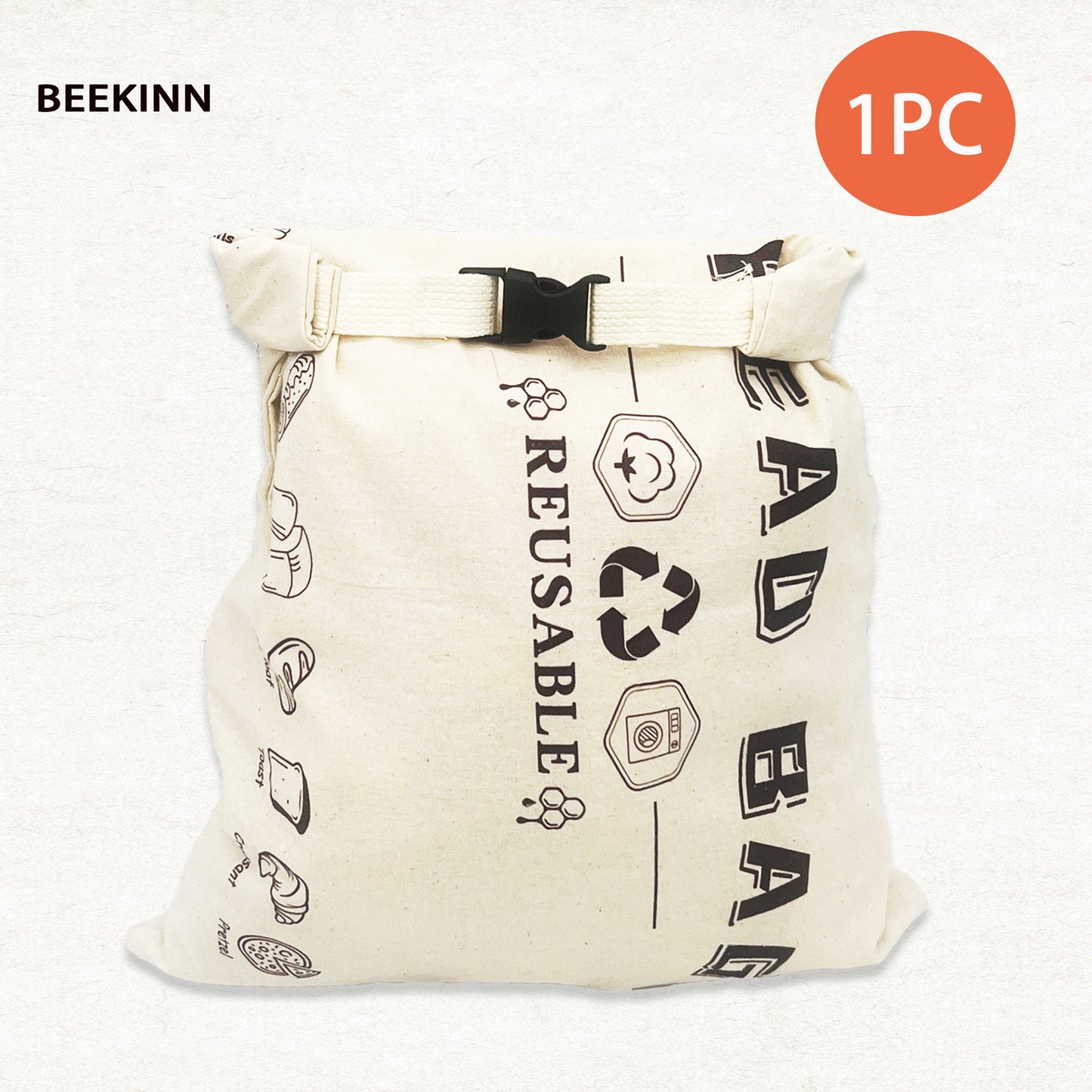 Snap Beeswax Bag
