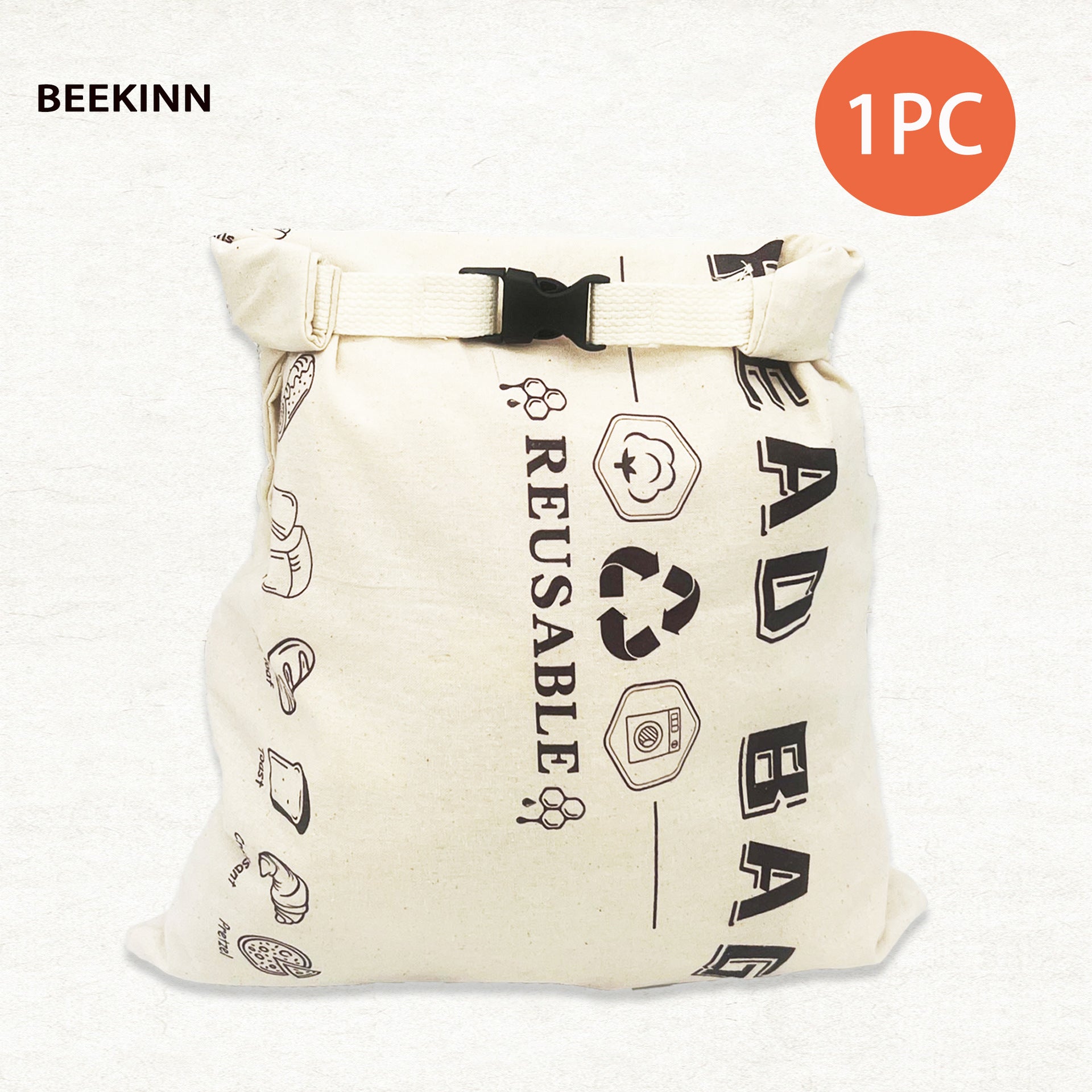 Snap Beeswax Bag