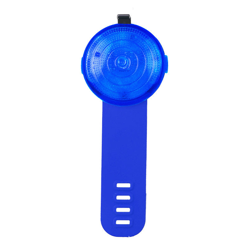 Snap-on charging pet night-time dog walking deterrent light