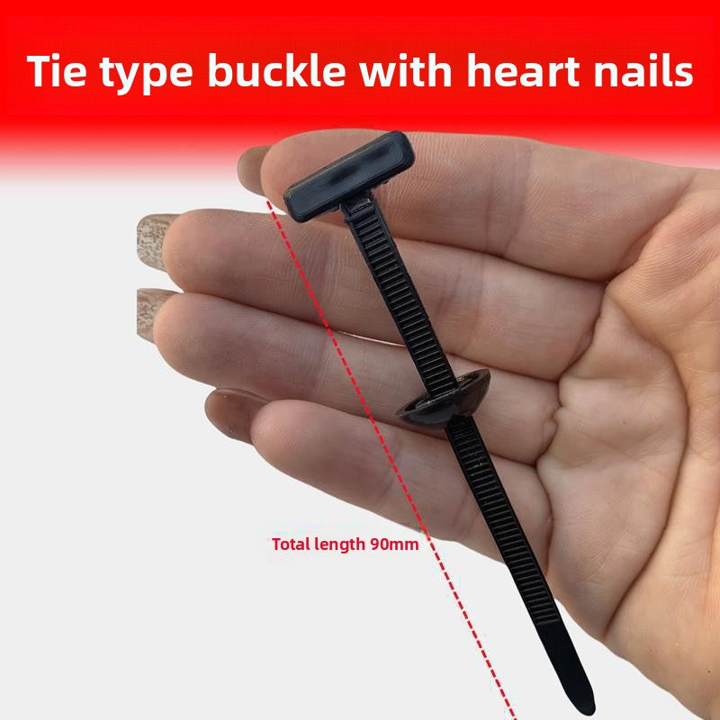 Snap-through screw
