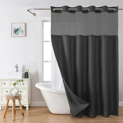 SnapIn Digital Print Shower Curtain