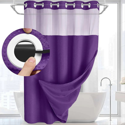 SnapIn Digital Print Shower Curtain