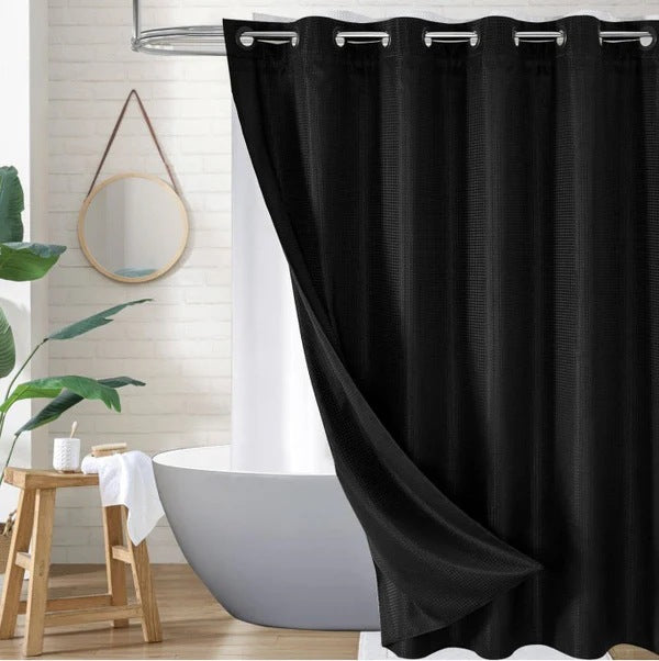 SnapIn Digital Print Shower Curtain