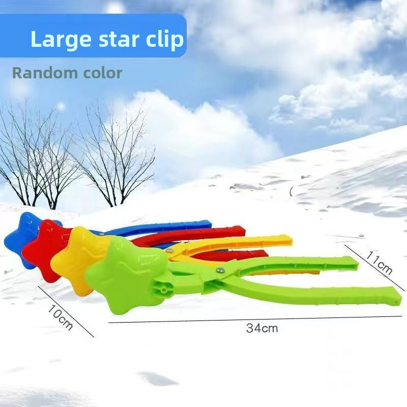 Snowball clip toy