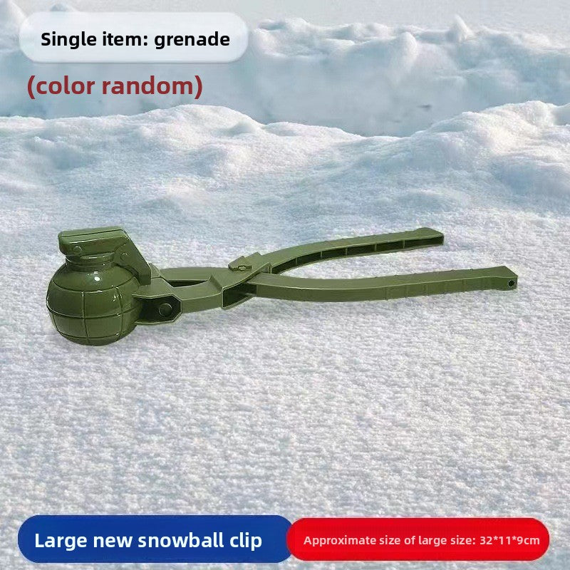 Snowball clip toy