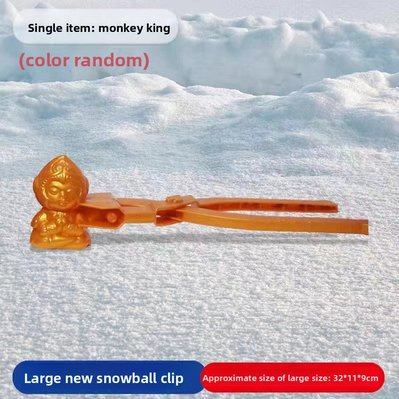 Snowball clip toy