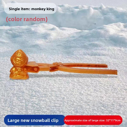 Snowball clip toy