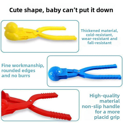 Snowball clip toy