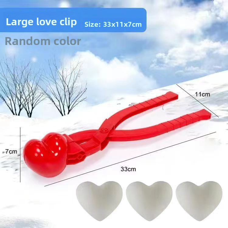Snowball clip toy
