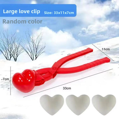 Snowball clip toy