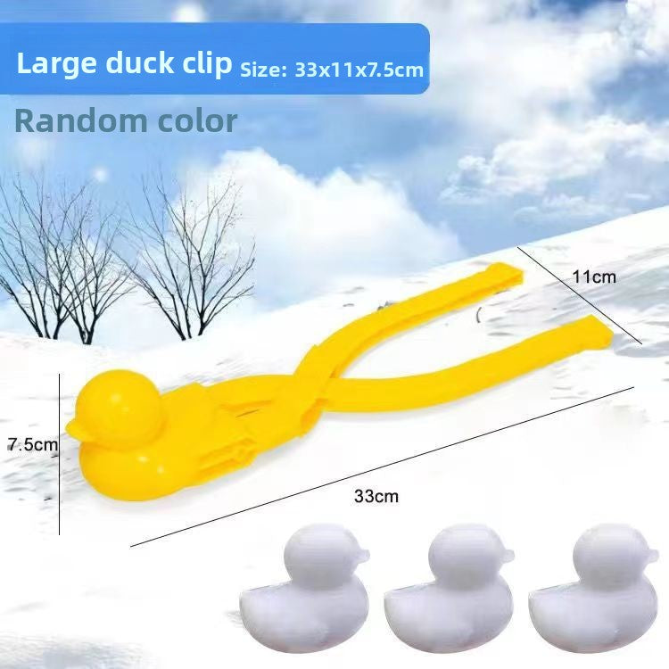Snowball clip toy