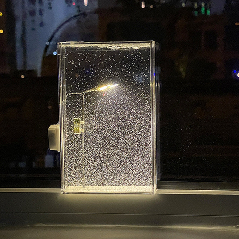 Snowy Night Flowing Nightlight