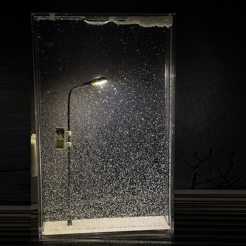 Snowy Night Flowing Nightlight