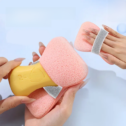 Soap bag bath sponge