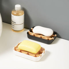 Horizontal mesh soap box-white thermold package