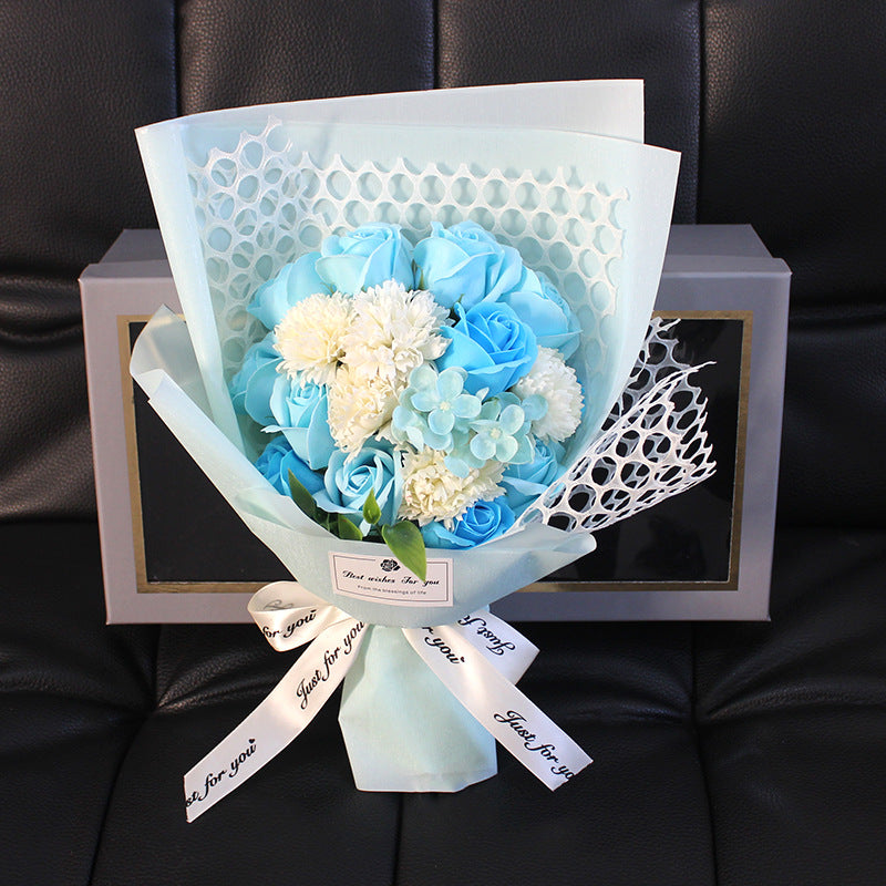 Soap flower bouquet