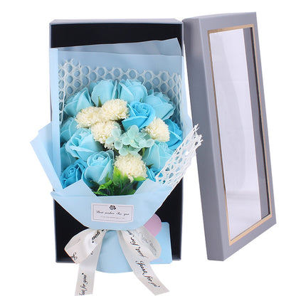 Soap flower bouquet