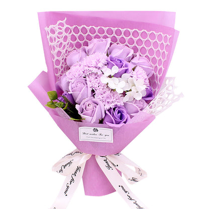 Soap flower bouquet
