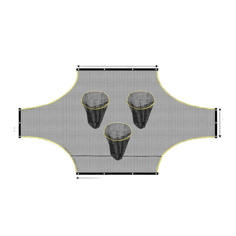 Soccer goal target cloth