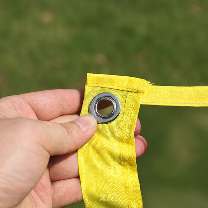 Soccer goal target cloth