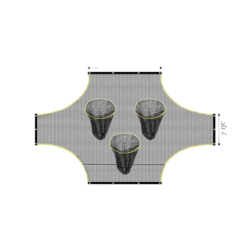 Soccer goal target cloth