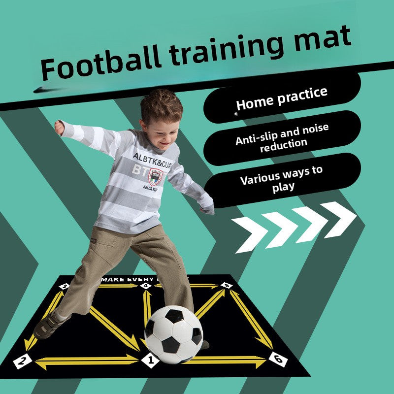 Soccer training mat
