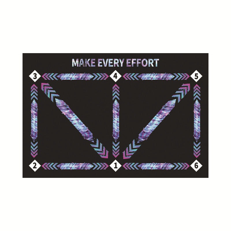 Soccer training mat