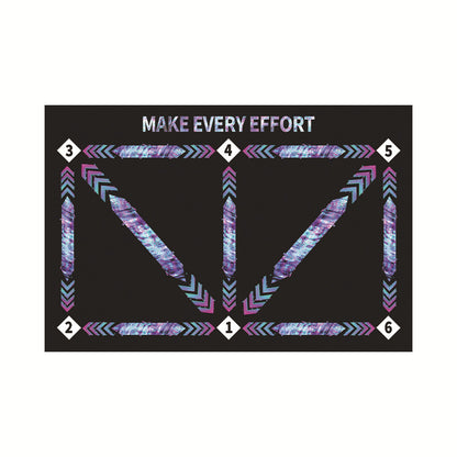 Soccer training mat