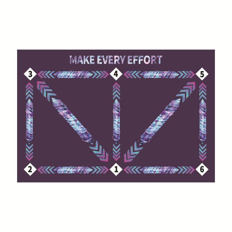 Soccer training mat