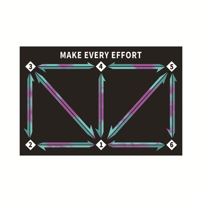 Soccer training mat