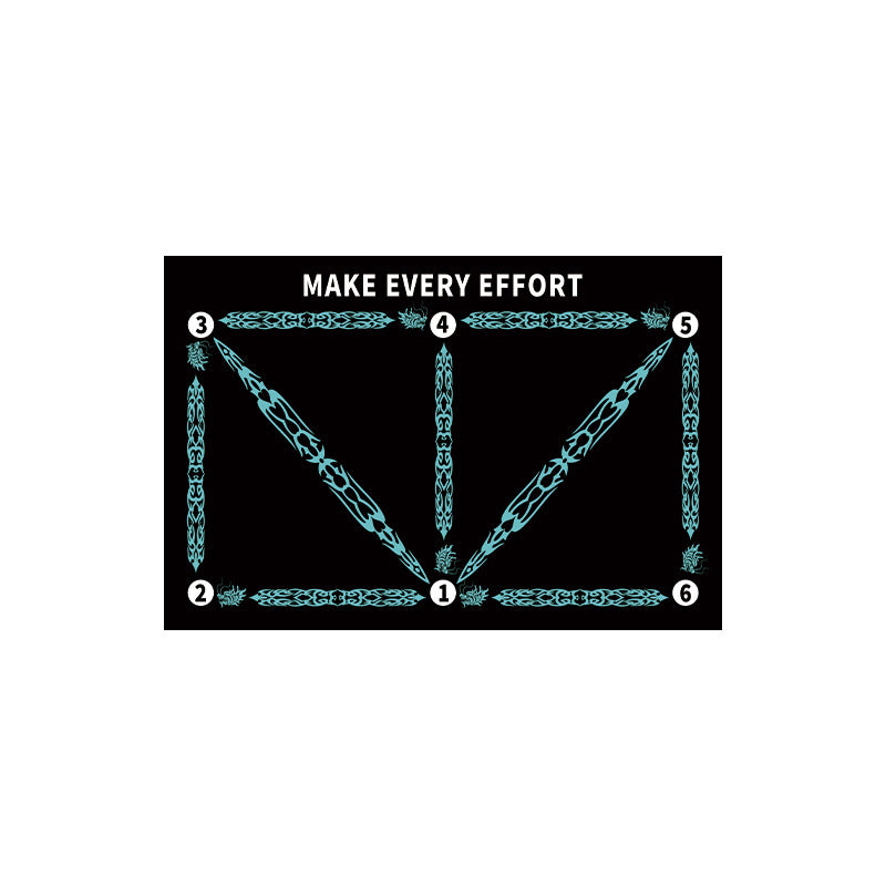 Soccer training mat