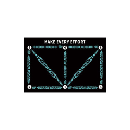 Soccer training mat