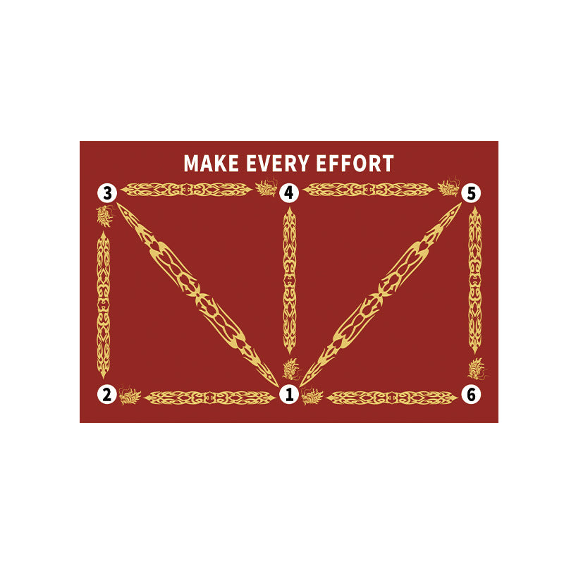 Soccer training mat