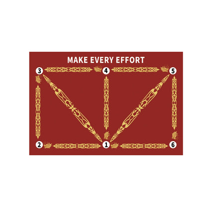 Soccer training mat