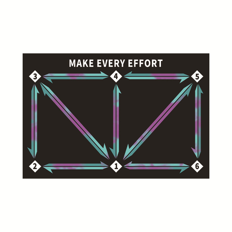 Soccer training mat