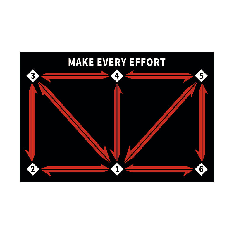 Soccer training mat