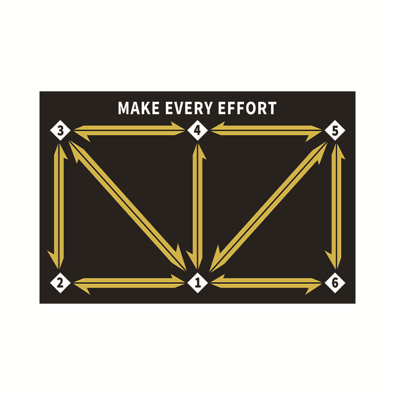 Soccer training mat