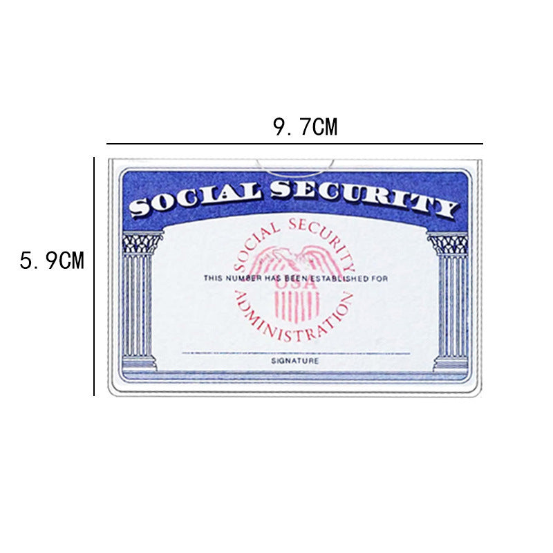 Social Security Card Cover